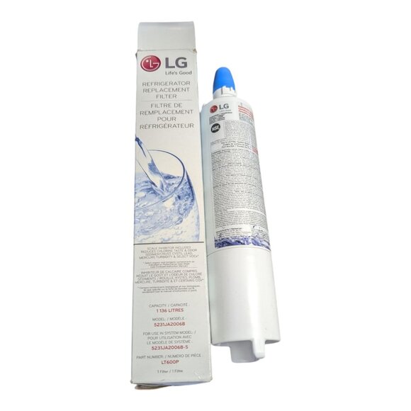 LG LT600P 6 Month 300 Gallon Capacity Replacement Refrigerator Water Filter New - Picture 1 of 6